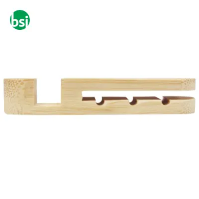 Organizer per cavi personalizzabile in bamboo Edulis - Immagine 4
