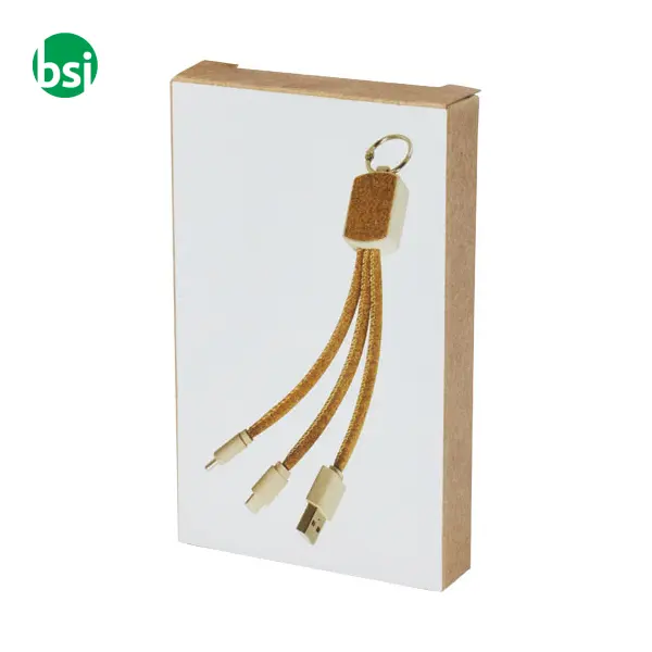 Cavo di ricarica 3 in 1 personalizzabile Bates -  4