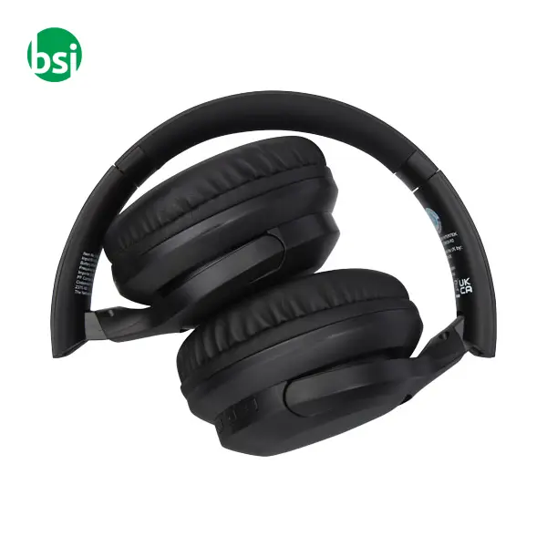 Cuffie personalizzabili Bluetooth in plastica riciclata Loop -  4