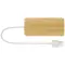 Hub USB personalizzabile in bamboo Tapas - Anteprima 5