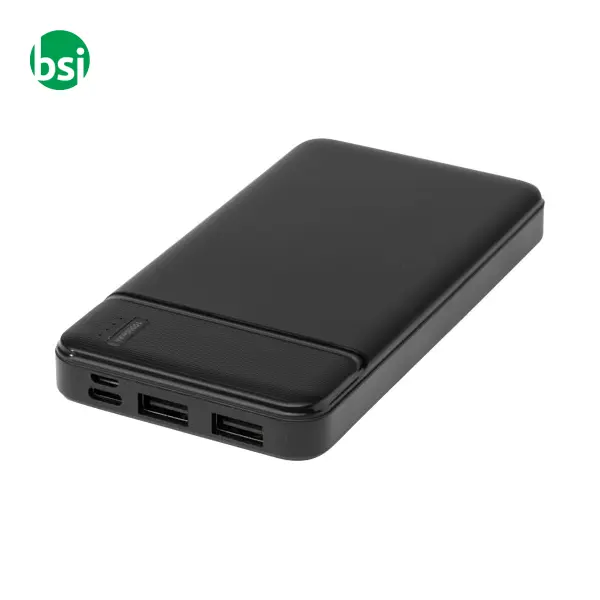 Power bank personalizzato plastica riciclata 10.000 mAh Loop -  1