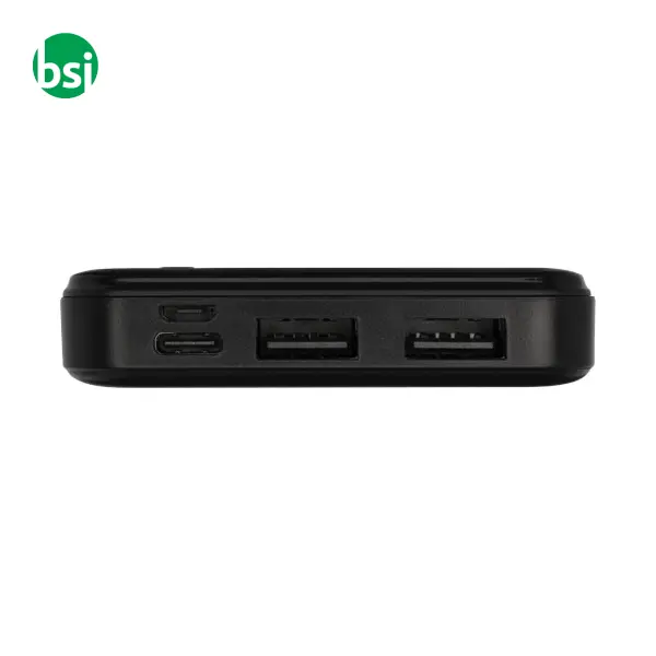 Power bank personalizzato plastica riciclata 10.000 mAh Loop -  9