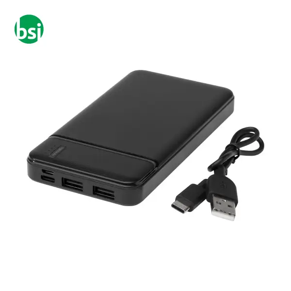 Power bank personalizzato plastica riciclata 10.000 mAh Loop -  7