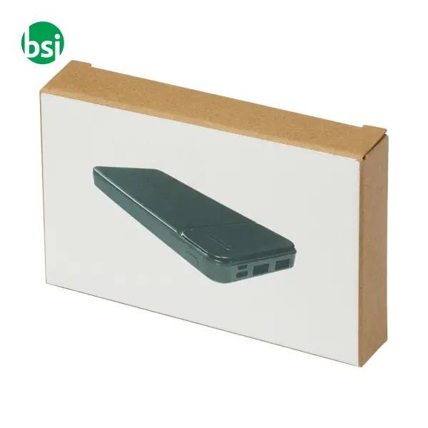 Power bank personalizzato plastica riciclata 10.000 mAh Loop -  3