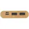 Power bank in bamboo personalizzabili 10,000 mAh Tulda - Anteprima 9