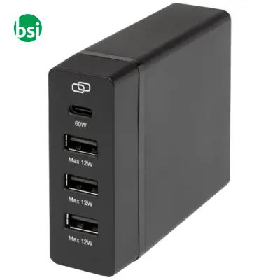 Hub USB Multiporte personalizzabile da72 W PD ADAPT