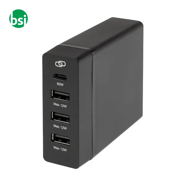 Hub USB Multiporte personalizzabile da72 W PD ADAPT -  1