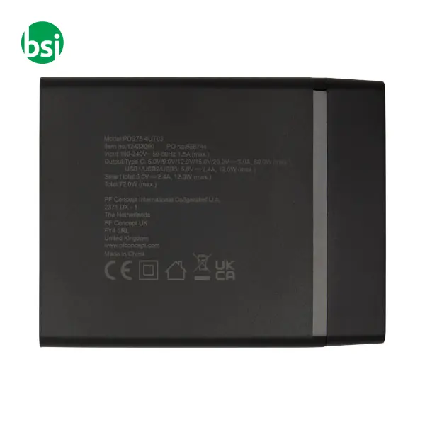 Hub USB Multiporte personalizzabile da72 W PD ADAPT -  5