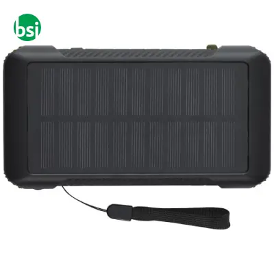 Power bank a dinamo solare da 10.000 mAh Soldy - Immagine 4