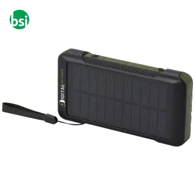 Power bank a dinamo solare da 10.000 mAh Soldy - Immagine 2