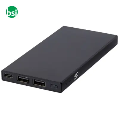 Power bank in alluminio riciclato RCS da 5000 mAh - Immagine 6