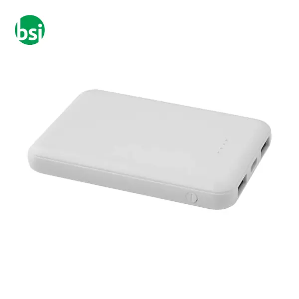 Power bank 5000 mAh Tipo C in plastica riciclata Asama -  9
