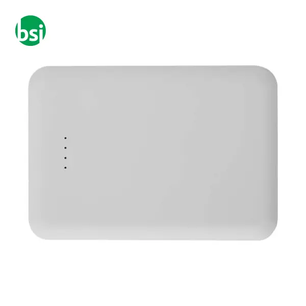 Power bank 5000 mAh Tipo C in plastica riciclata Asama -  4