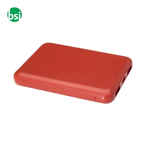 Power bank 5000 mAh Tipo C in plastica riciclata Asama -  10