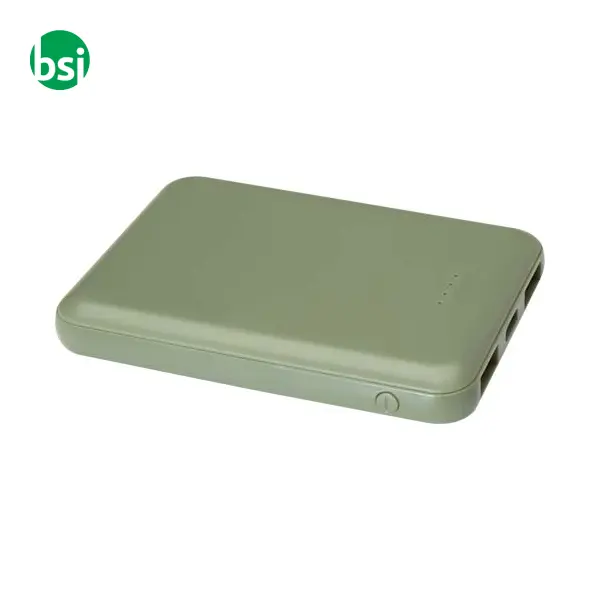 Power bank 5000 mAh Tipo C in plastica riciclata Asama -  12