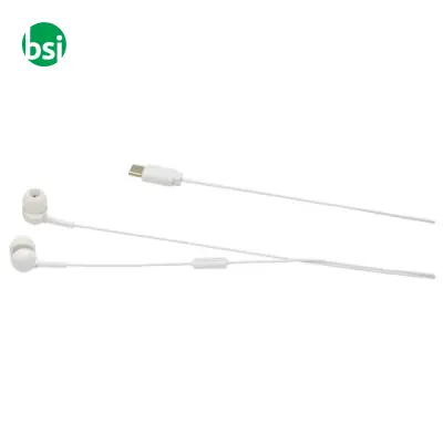 Cuffie tipo C cablate con astuccio Baekdu - Immagine 8
