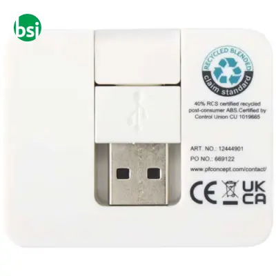 Hub USB a 4 porte e doppio ingresso Gaia - Immagine 4