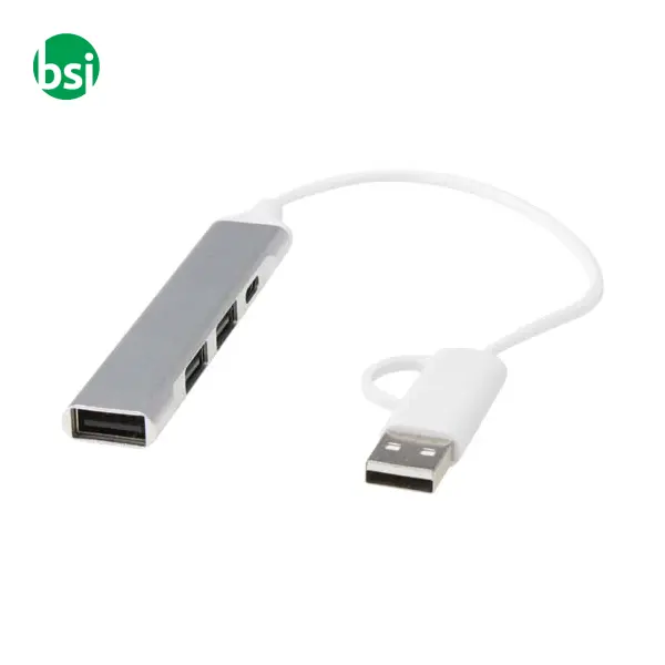 Hub USB-A e Tipo-C a 4 porte Alkaid -  1