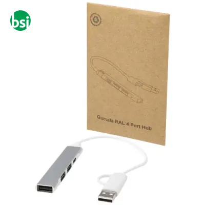Hub USB-A e Tipo-C a 4 porte Alkaid - Immagine 6