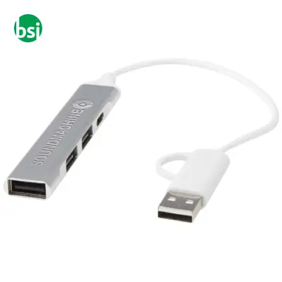 Hub USB-A e Tipo-C a 4 porte Alkaid - Immagine 2