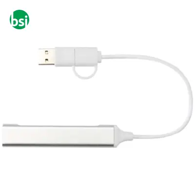 Hub USB-A e Tipo-C a 4 porte Alkaid - Immagine 4
