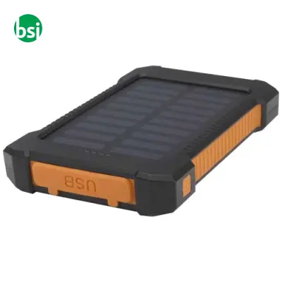 Robusto power bank a energia solare da 5.000 mAh Altair - Immagine 6