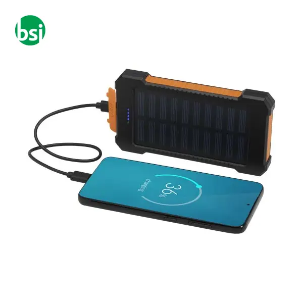 Robusto power bank a energia solare da 5.000 mAh Altair -  7