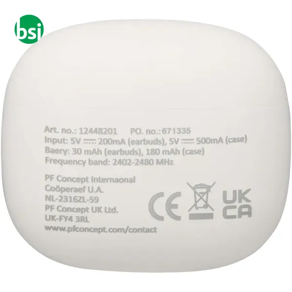 Auricolari Bluetooth True Wireless inserti silicone Alterf -  5