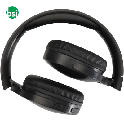 Cuffie Bluetooth over-ear in plastica riciclata Ancha - Immagine 5