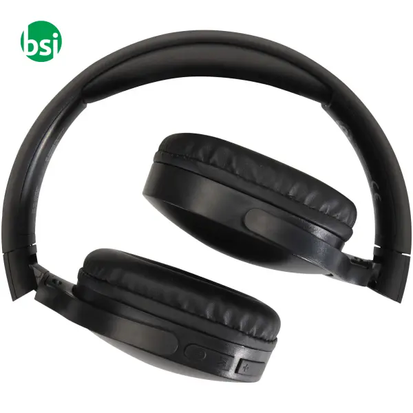Cuffie Bluetooth over-ear in plastica riciclata Ancha -  5