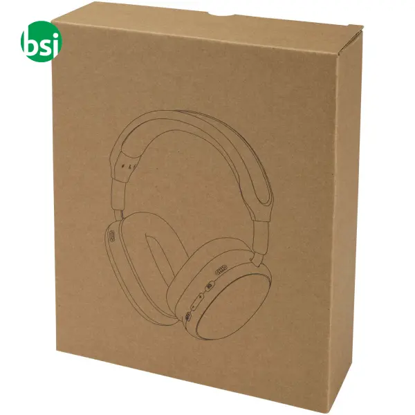 Cuffie Bluetooth over-ear wireless plastica riciclata Alzir -  3