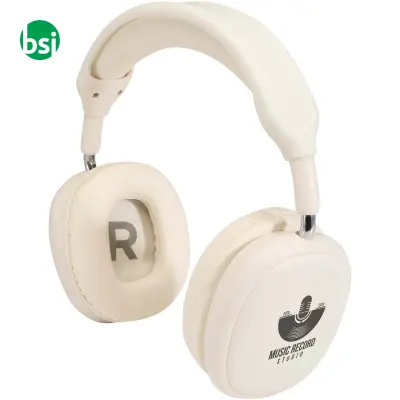 Cuffie Bluetooth over-ear wireless plastica riciclata Alzir - Immagine 2