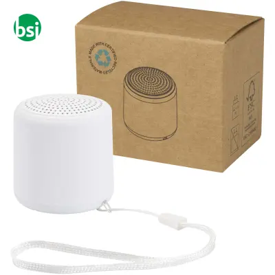 Speaker Bluetooth wireless in plastica riciclata 3W Velkis - Immagine 8