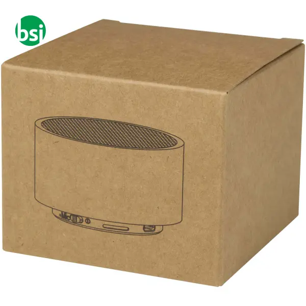 Speaker Bluetooth wireless in alluminio riciclato 3W Ankaa -  3