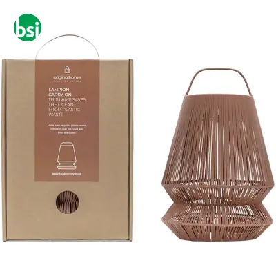 Paralume portatile materiale riciclato Originalhome Lampion - Immagine 7