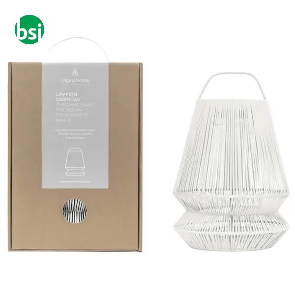 Paralume portatile materiale riciclato Originalhome Lampion -  9
