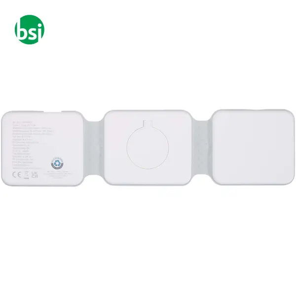 Caricabatterie wireless pieghevole 3 in 1 da 15W Armus -  5