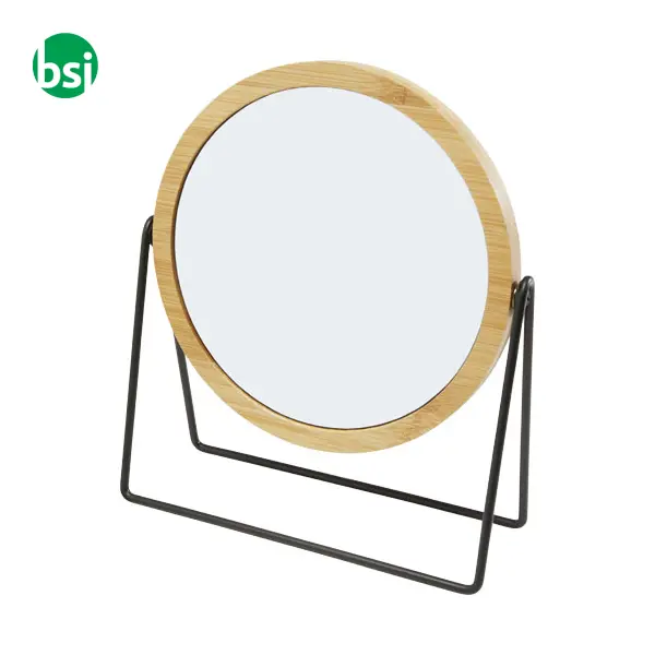 Specchio verticale personalizzabile in bamboo Hyrra -  1