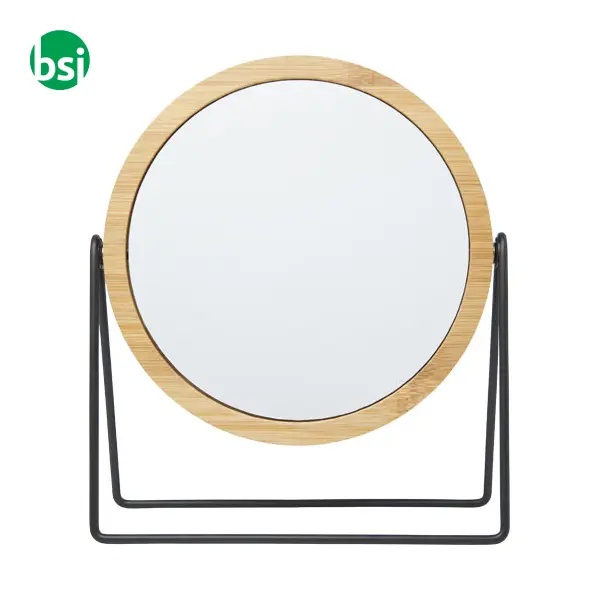 Specchio verticale personalizzabile in bamboo Hyrra -  4