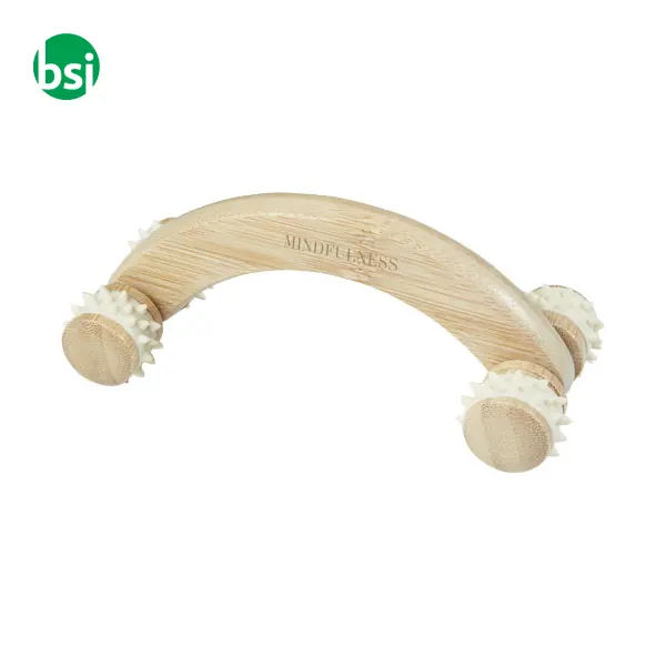 Massaggiatore personalizzabile in bamboo Volu -  4
