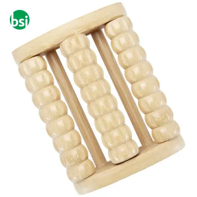 Massaggiatore personalizzabile per piedi  in bamboo Venis - Immagine 6
