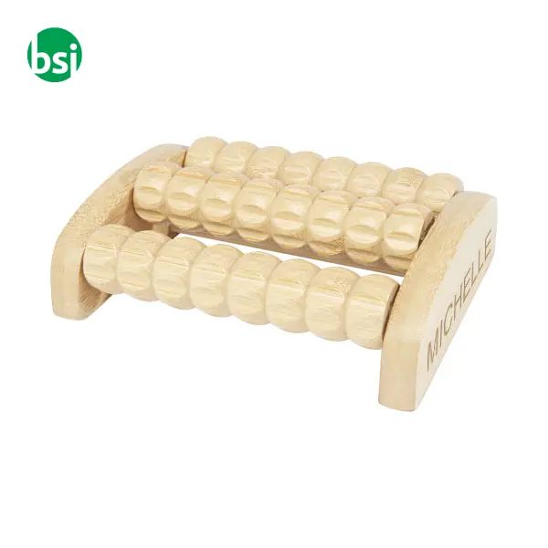 Massaggiatore personalizzabile per piedi  in bamboo Venis -  3