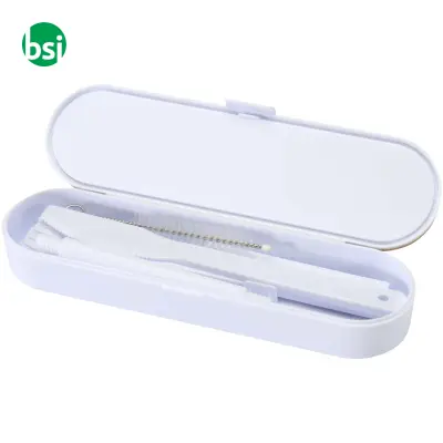 Set di posate con coperchio in bambù Runa - Immagine 4