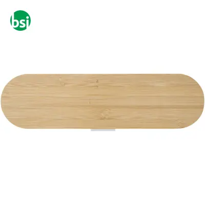 Set di posate con coperchio in bambù Runa - Immagine 3