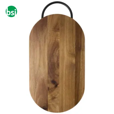 Tagliere in legno di acacia con manico Julienne - Immagine 3