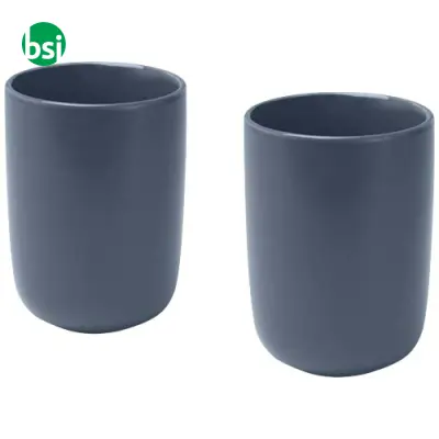 Set di 2 bicchieri in ceramica da 350 ml Male - Immagine 5