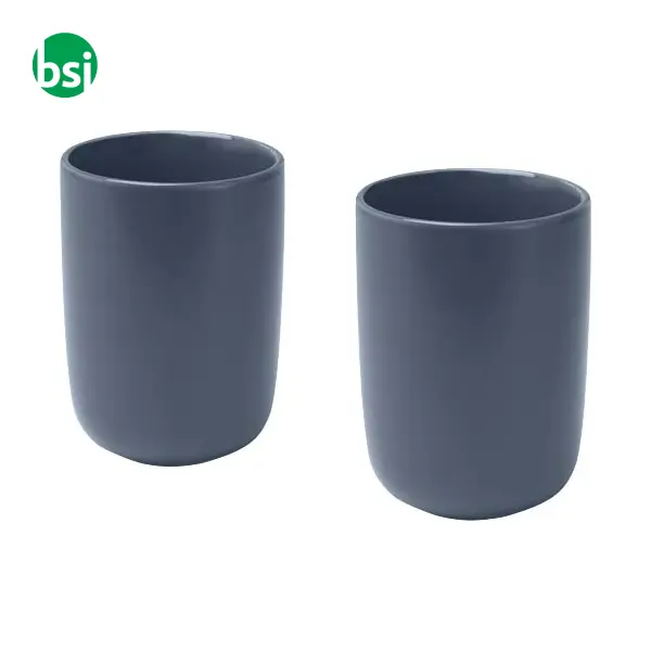 Set di 2 bicchieri in ceramica da 350 ml Male -  5