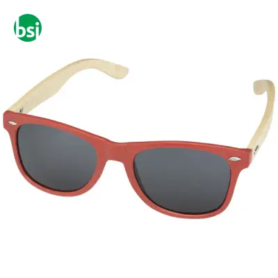 Occhiali da sole personalizzati in bamboo Sun Ray - Immagine 8