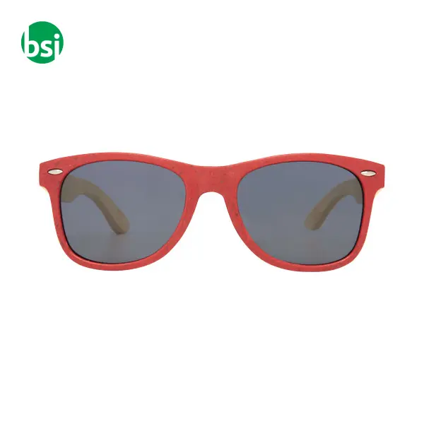 Occhiali da sole personalizzati in bamboo Sun Ray -  4