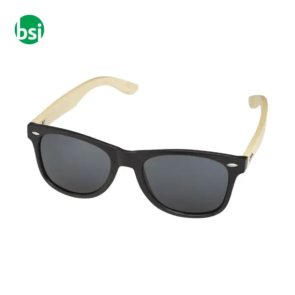 Occhiali da sole personalizzati in bamboo Sun Ray -  11